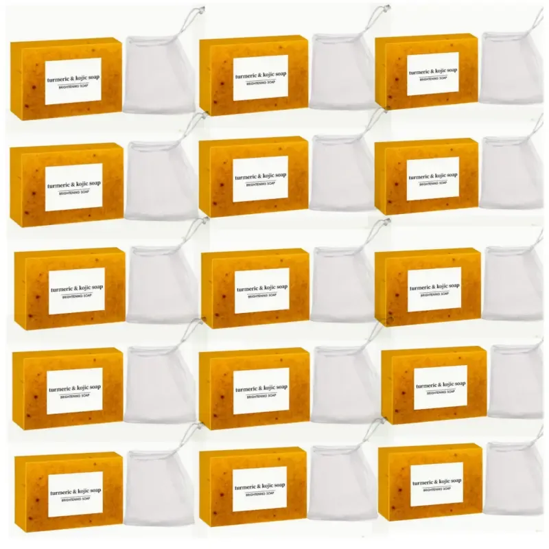 Lemon Turmeric & Kojic Acid Soap Bar