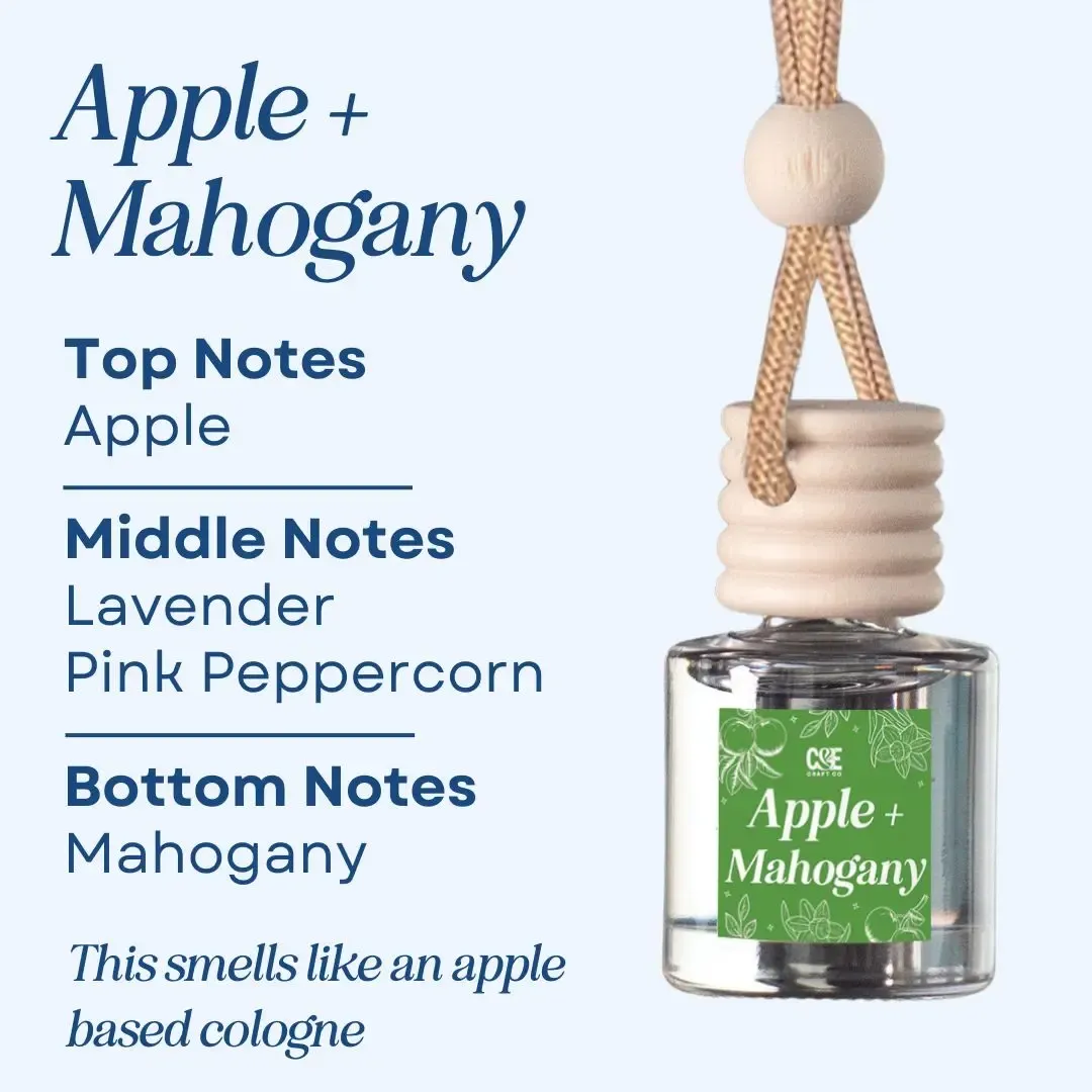 8 pack Air Fresheners Hanging Scent Oil Diffuser,8ML Nature Frangrance Friut Juciy Perfume Last Long Time