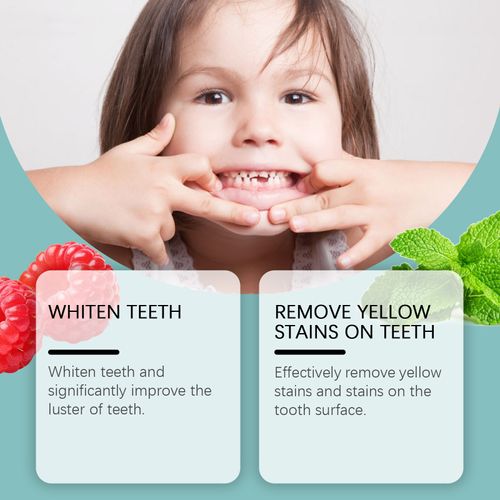 Kid's Toothpaste - fluoride-free, remineralizing - dentist formula - no taste, nano-hydroxyapatite