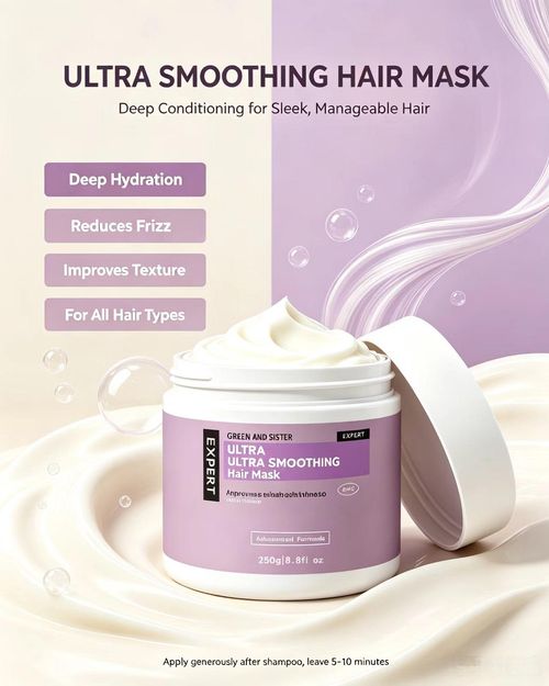 OEM Super Smooth Hair Care Set - Shampoo, Conditioner + Hair Mask