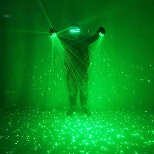 Laser Light Show Gloves | Rave Party & Stage Performance Glow Effects for DJs & Clubs