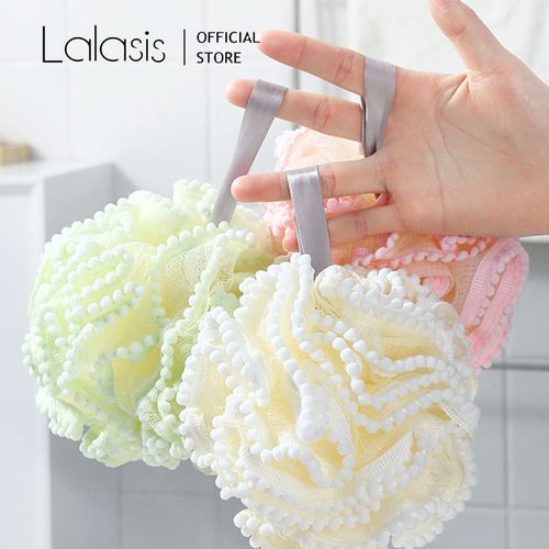 Lalasis Loofah Bath Sponge 100% Eco Friendly Luffa Bath Sponge Scrubber Exfoliating Loofah Sponge