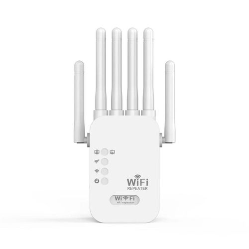 1200Mbps Wi-Fi Signal Booster with WANLAN Port Dual-Band 2.4G WiFi Signal Amplifier WiFi Enhancer Repeater Range Extender