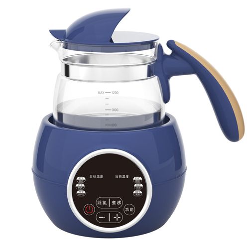 1.2L Small Baby Milk Warmer With Multi Function Electric Glass Kettle for Milk Tea Coffee Water Baby Formula Kettle