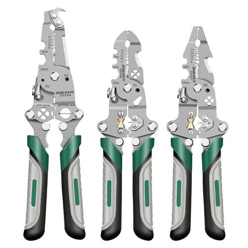 18-in-1 Foldable Multi-Function Wire Strippers Industrial-Grade Tool for Screw Tightening, Wire Splitting & Winding