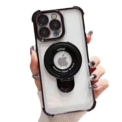 IPhone15 Magnetic Leakage Standard Four Corners for Apple 14pro Apple 13 Phone case 12 Electroplating