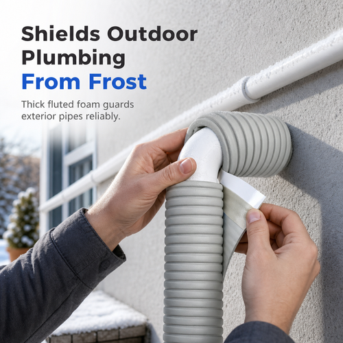 Flexible Anti-Freeze Thermal Pipe Sleeve