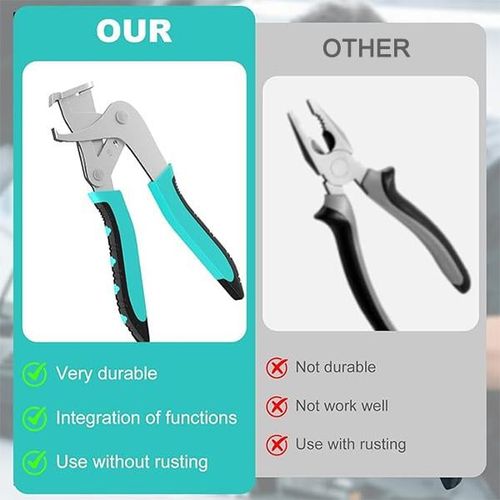 Auto Fastener Clip Removal Pliers- Heavy-Duty Metal Quick-Release Tool, Efficient Multi-Functional Car Stuff,Easy to Without Damage Re