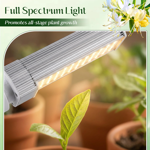 LED Plant Grow Light with Timer & Clamp