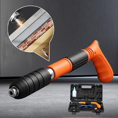 Manual Mini Steel Nail Gun with 10 Nails