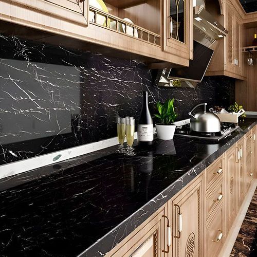 adhesive film with marble pattern