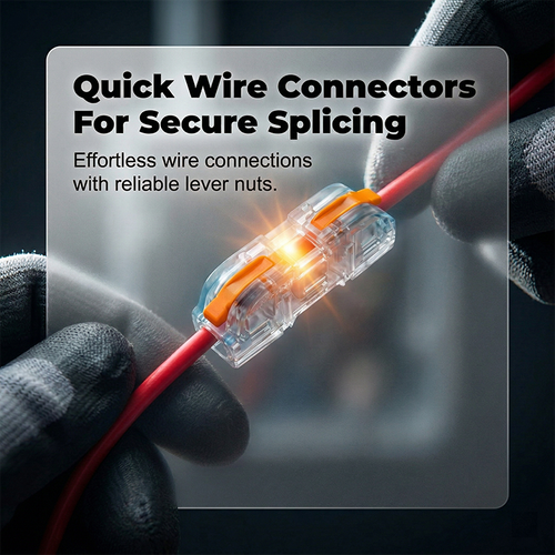 🥇BUY 1 GET 30 PCS 🔥Save your time, Speed your efficiency🔨 Quick Splice Solderless Wire Terminals