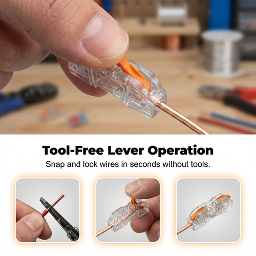 🥇BUY 1 GET 30 PCS 🔥Save your time, Speed your efficiency🔨 Quick Splice Solderless Wire Terminals