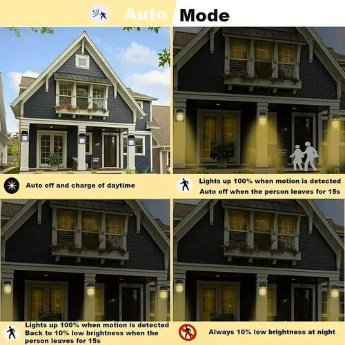 Solar Outdoor Wall Lights