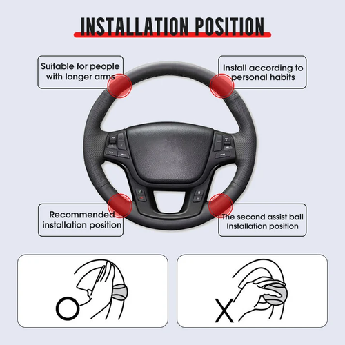 Steering Wheel Booster Knob