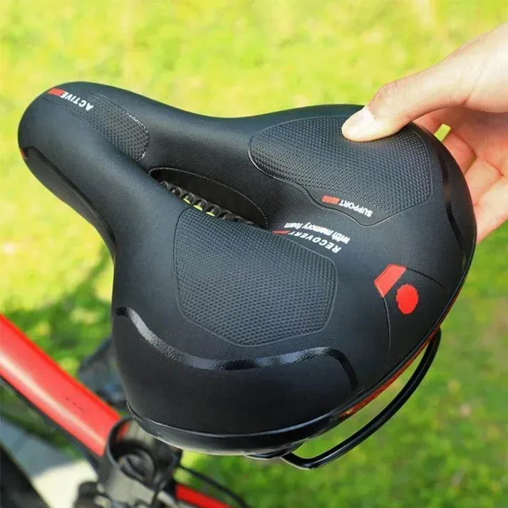 ademend fietszadel