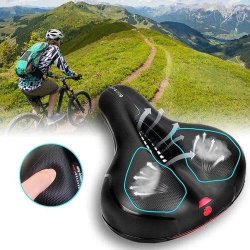 ademend fietszadel