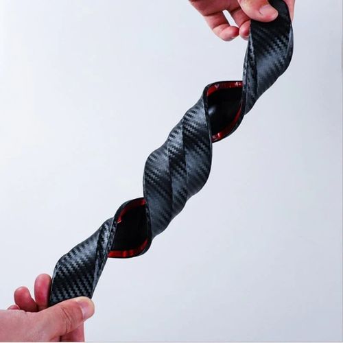 Anti-collision car bumper protection strip
