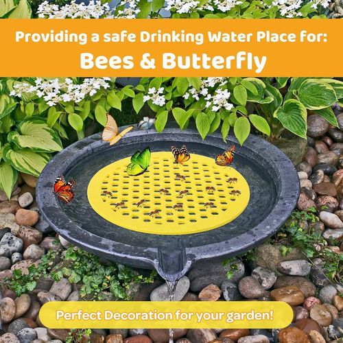 🐝 Floating Bee Station - Bee-Friendly Hydration Station