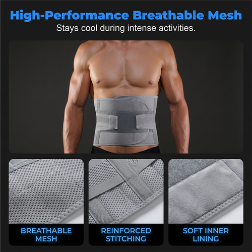 Dual-Strap Compression Back Brace with