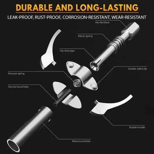 High-Pressure Grease Gun Coupler