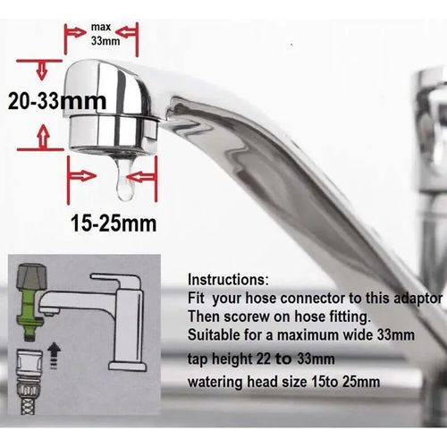 Mixer Tap Hose Connectors Set