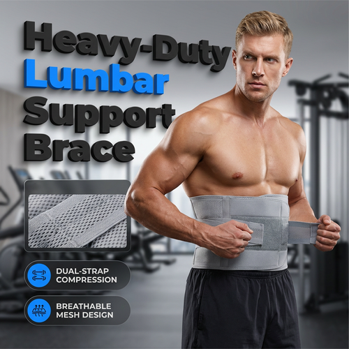 Dual-Strap Compression Back Brace with