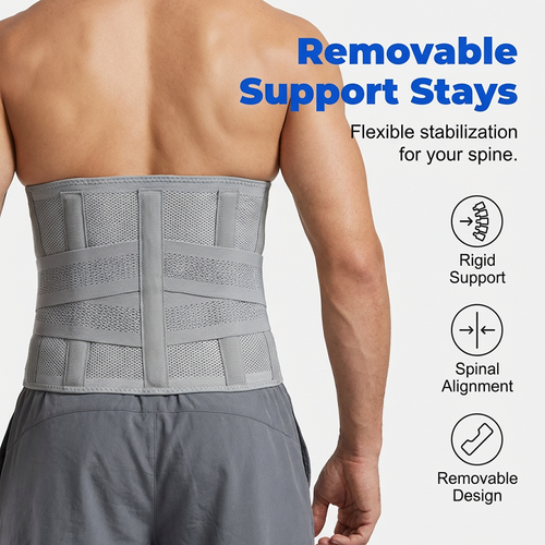Dual-Strap Compression Back Brace with