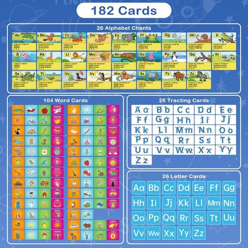 alphabet learning chart