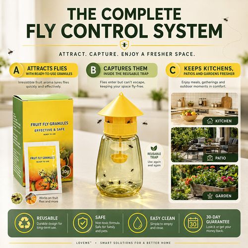 IIndoor and Outdoor Hanging Fly Trap