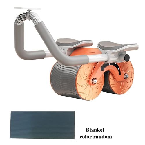 Ab Wheel Abdominal Exercise Roller With Elbow Support And Timer Wheel Core Exercise Equipment For Home Workout