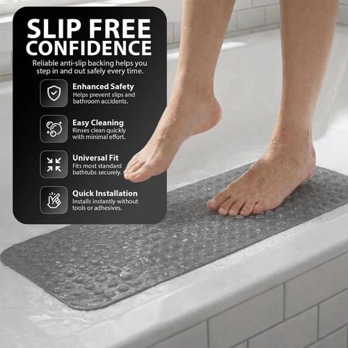 Non-Slip Bathtub Mat with Suction Cups