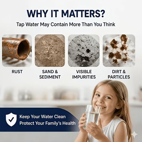 Faucet Filter Mesh Bag – Traps Rust, Sediment & Impurities for Cleaner Water
