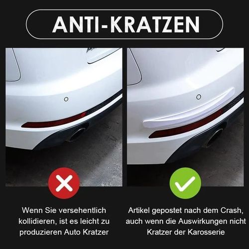 Anti-collision car bumper protection strip