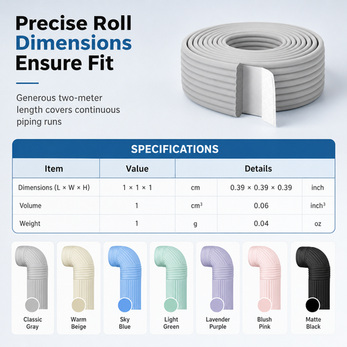 Flexible Anti-Freeze Thermal Pipe Sleeve