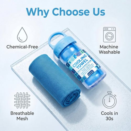Cold Sweat Towel You Can Use Anywhere, Anytime!