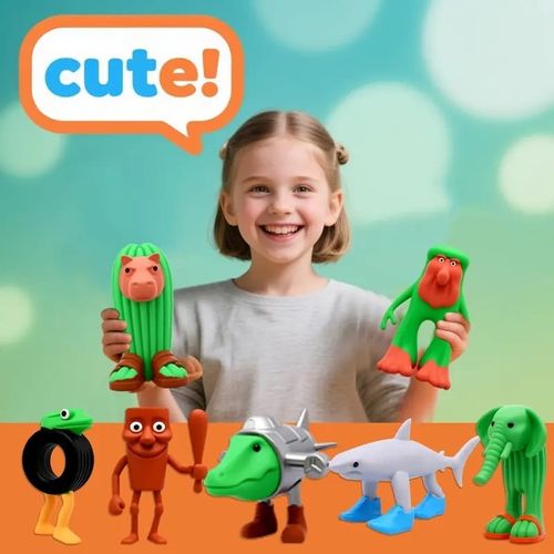 24PCS  Action Figures | DIY Keychain Accessories | Perfect Christmas Gifts