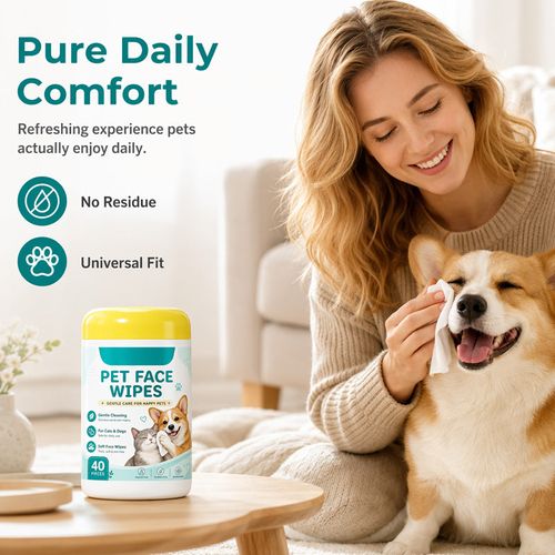 Pet Tear Remover Wipes