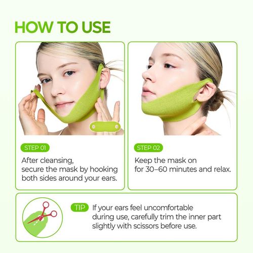 🌵Cactus Cooling Lifting & Firming Shaping Band: Reduces puffiness, minimizes pores, and repairs skin.