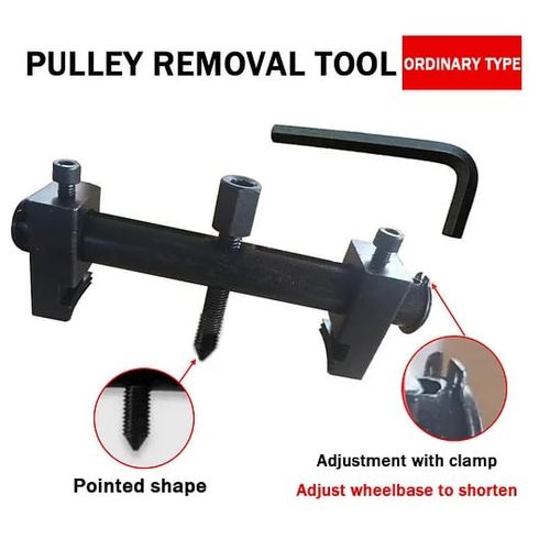 Crankshaft Pulley Removal