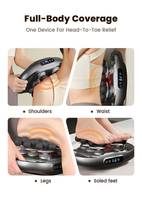 Multi-Functional Automatic 12-Head Muscle Massager