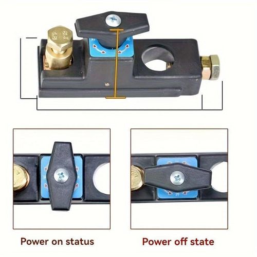 Universal 24V12V Circuit Breaker, ABS Resin, Anti-Leakage Design