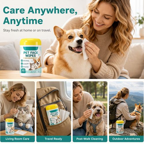 Pet Tear Remover Wipes