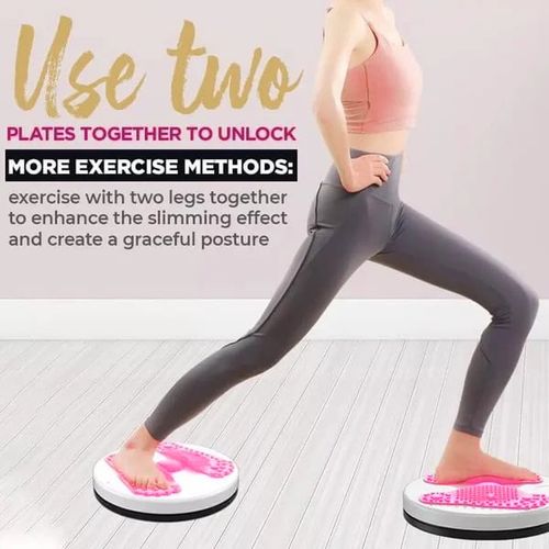 Twist waist turntable weight loss massage artifact home silent fitness