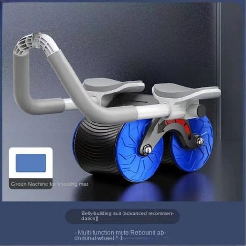 Ab Wheel Abdominal Exercise Roller With Elbow Support And Timer Wheel Core Exercise Equipment For Home Workout