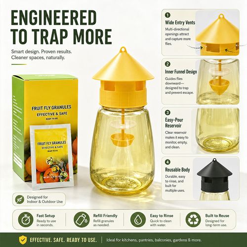 IIndoor and Outdoor Hanging Fly Trap