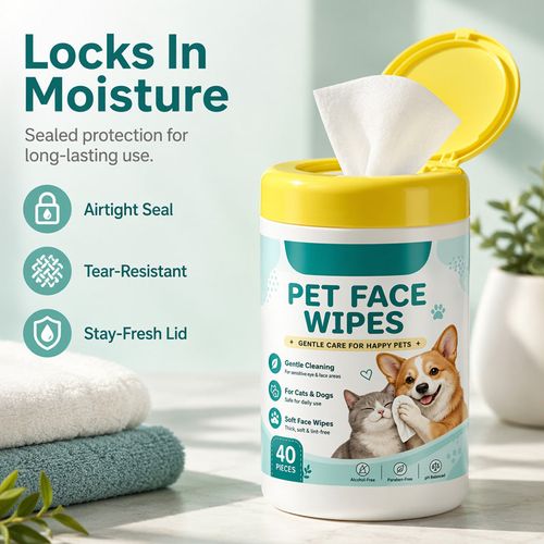 Pet Tear Remover Wipes