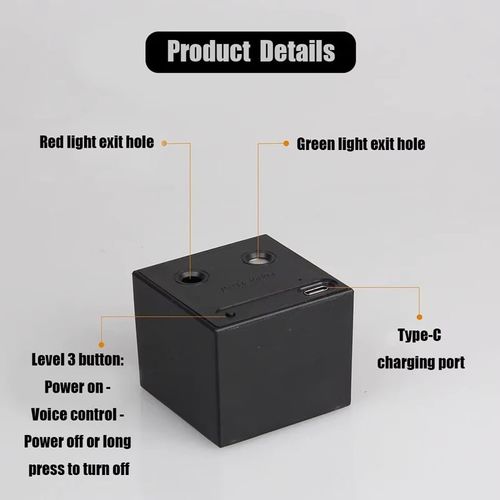 Portable Mini Portable Stage Lights - Rechargeable Disco Party Atmosphere Lights