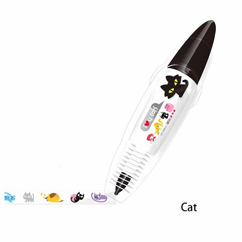 Animals Press Type Decorative Pen