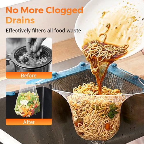 Sink Strainer Holder & Mesh Bags